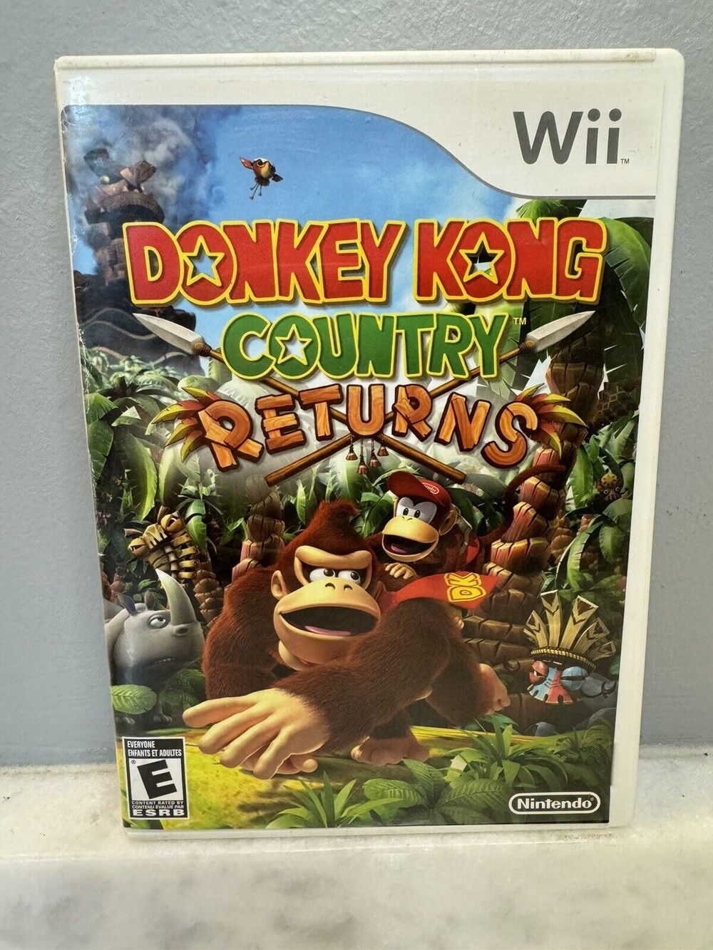 Nintendo Donkey Kong Country Returns (Nintendo Wii, 2010) Complete. Tested